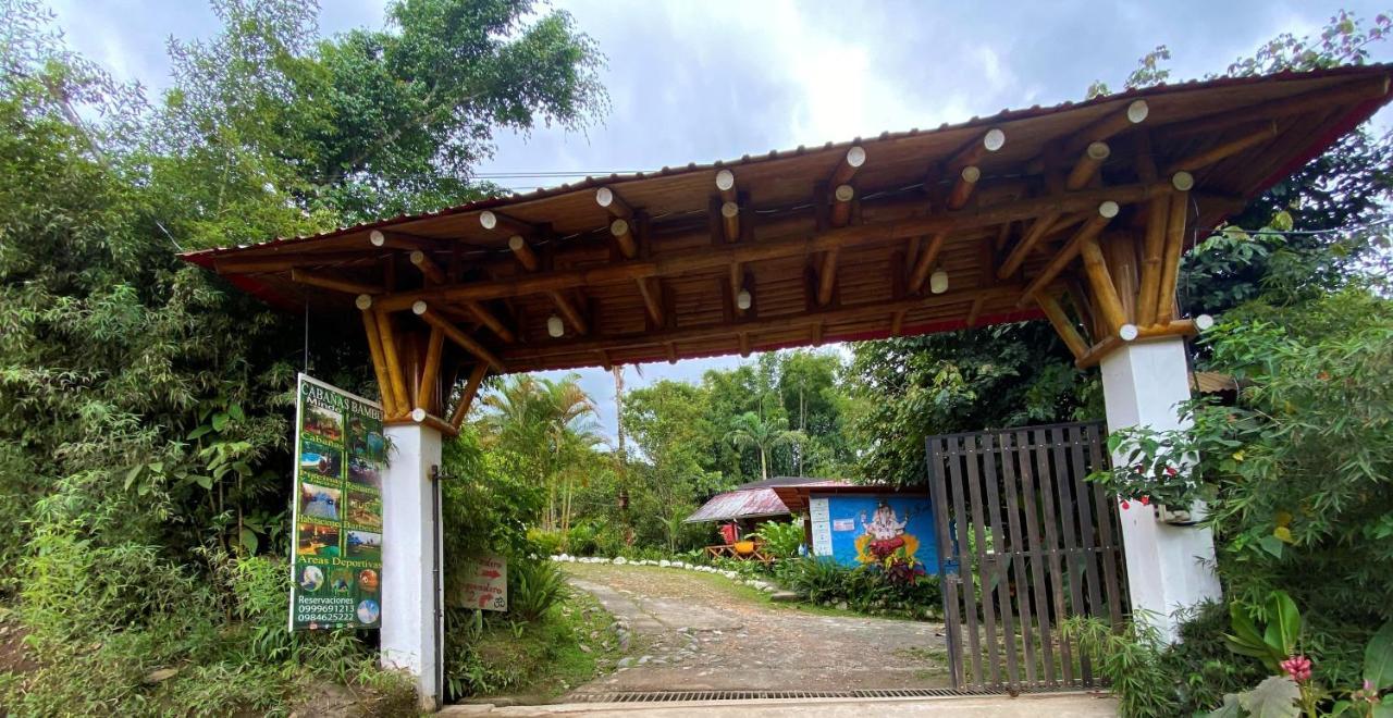 Cabanas Bambu Mindo Hotel Exterior photo